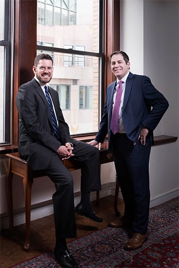 photo of attorneys Joshua Zisson and Seth Jacobs